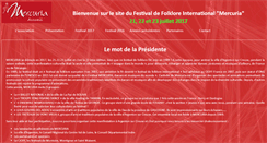 Desktop Screenshot of festivalmercuria.fr